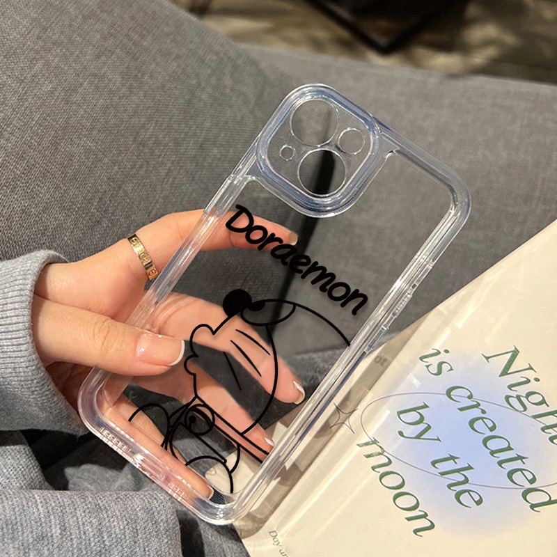 Case Bahan Akrilik TPU Transparan Tahan Banting Untuk iPhone 11 Pro Max 13 Pro 12 Pro XS Max XR X 8 Plus 7 Plus SE 2020 2022