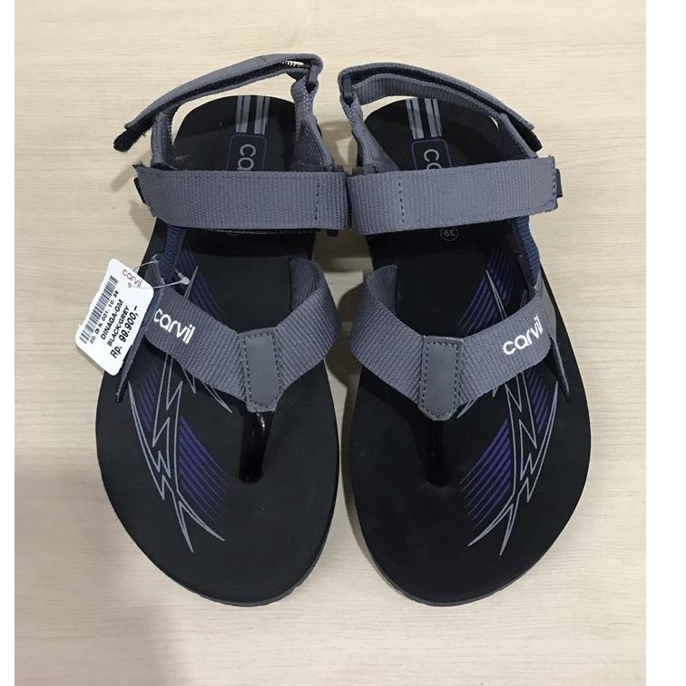 [PRODUK ZDMUB] Carvil Sendal Gunung Pria Carvil Original Sandal Gunung Cowok Dewasa Hiking Ringan Aw