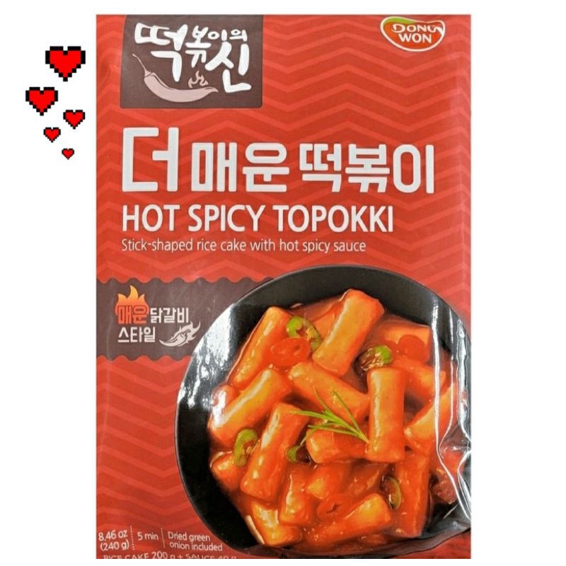 

Dongwon spicy and sweet tokpoki 240gram