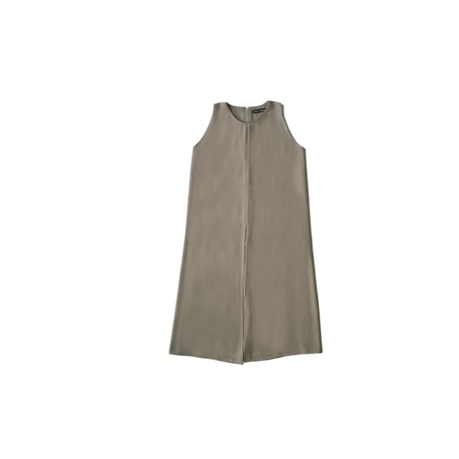 Summer Slit Dress Sleeveless by Thenblank