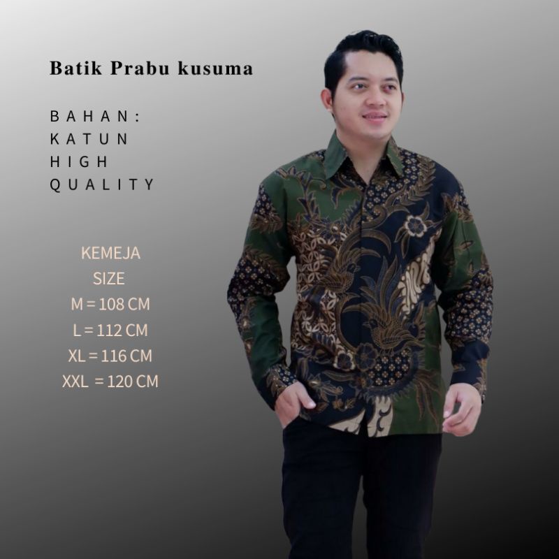 BATIK  PRIA BISA COD