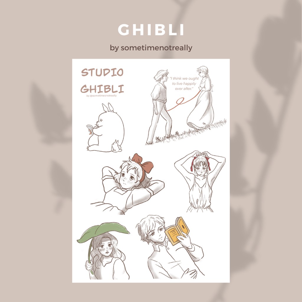 

Studio Ghibli sticker sheet