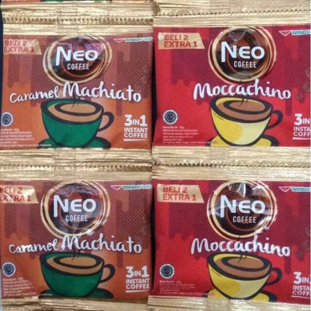 Neo coffee 3in1 sachet 20gr (renceng )