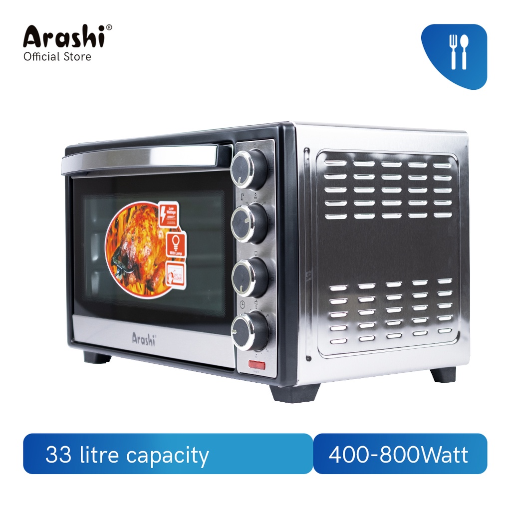 Arashi C33A Oven Listrik Low Watt 33 Liter