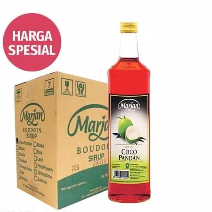 

Sirup Marjan Coco Pandan 460ml