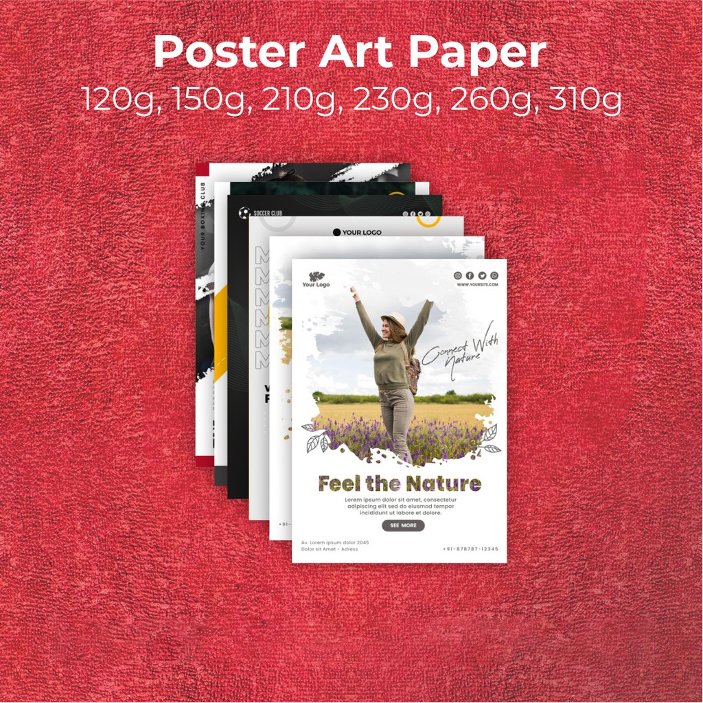 

POSTER ART PAPER A3+ | KUALITAS TERBAIK | ART PAPER 120g, 150g, 210g, 230g, 260g, 310g