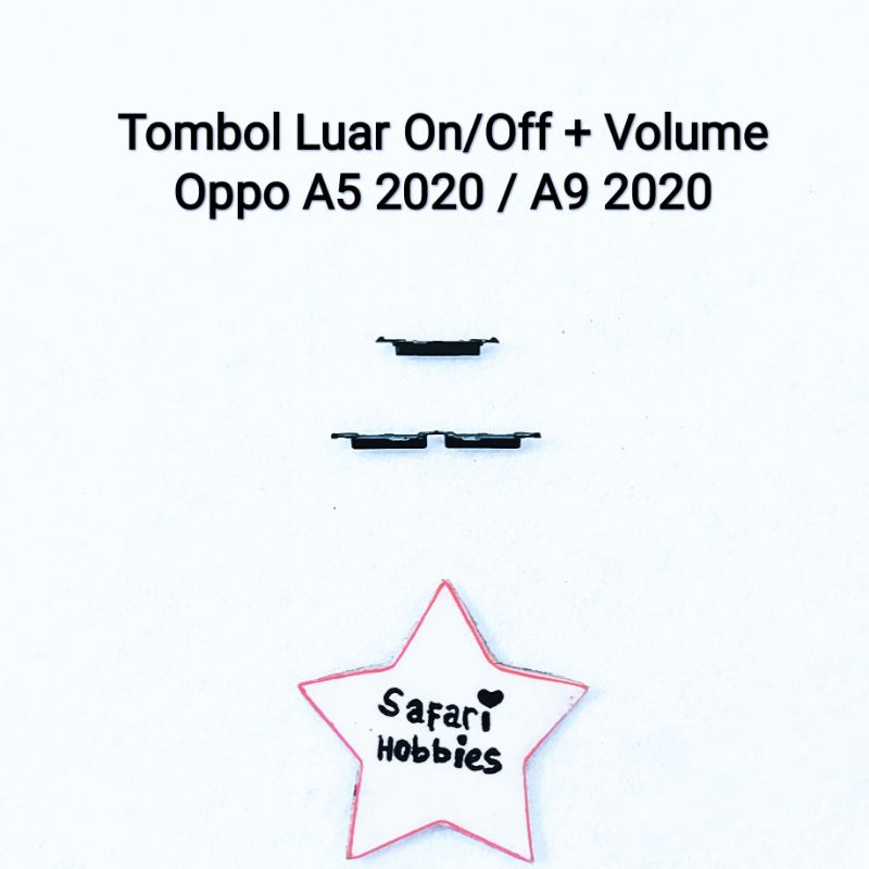 Tombol Luar Oppo A5 2020 / A9 2020 On/Off + Volume