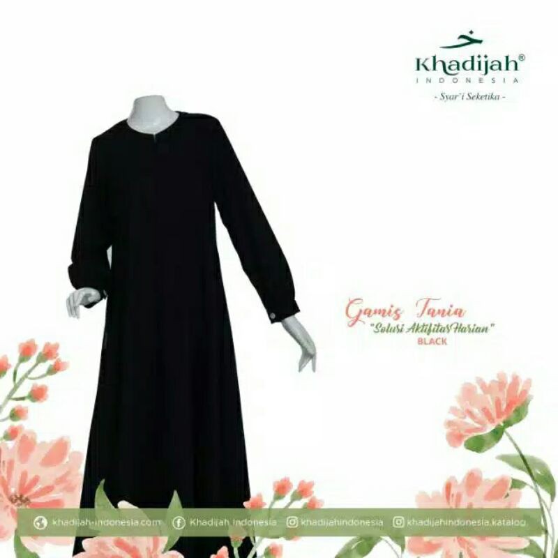 Tania gamis Khadijah Indonesia