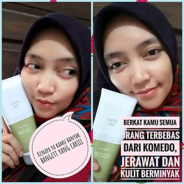 Masker jafra / mud mask jafra