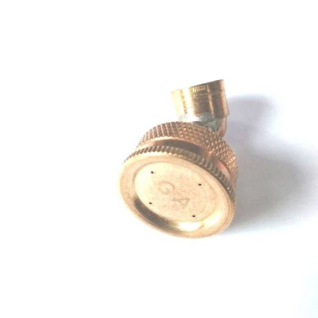 Nozzle Sprayer Pompa Swan Lubang 4 kuningan
