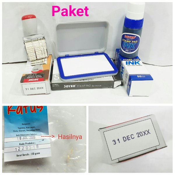 

sale stempel tanggal kadaluarsa atau expired date - kode tanda cap tgl di bon kwitansi murah Murah