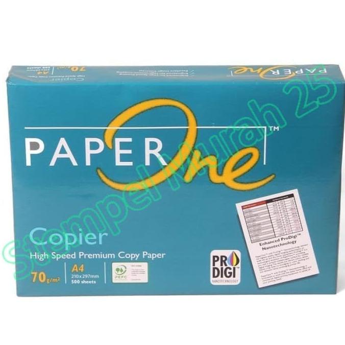 

Sale!!! Kertas Hvs Paper One A4 70 Grm / Kertas Print / Kertas Foto Copy - Paling Dicari