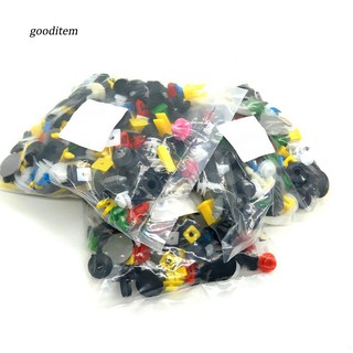 Gdtm 50Pcs Klip Rivet Pengencang Panel Bumper Pintu Gdtm 50Pcs Klip Rivet Pengencang Panel Bumper Pintu