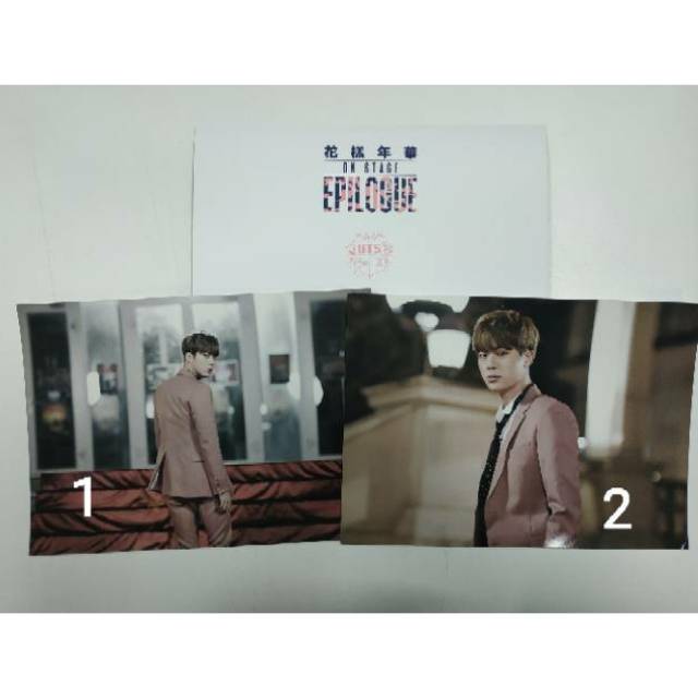 [RARE] BTS JIN Epilogue Photoset