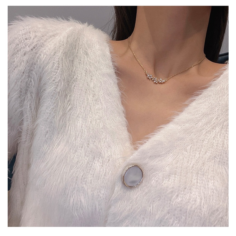 Kalung KL84 Stainless Steel / Titanium Made in Korea Premium Fashion Wanita Kalung unik Lucu Keren /Deluna/BS