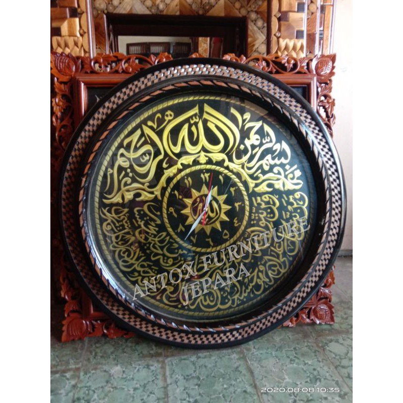 jam dinding Furniture jepara