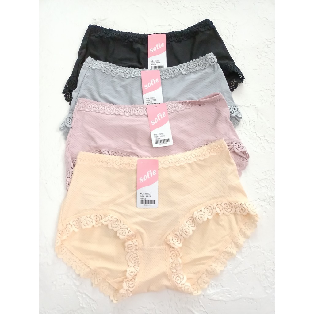 CELANA DALAM WANITA / CD WANITA SOFIE / MOTIF RENDA FASHION 23202