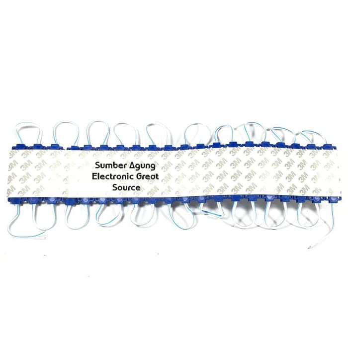 Module LED COB MS408 Warna Biru DC 12V Lampu Untuk Mobil Tahan Air