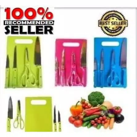 Pisau Set Talenan Gunting Dapur