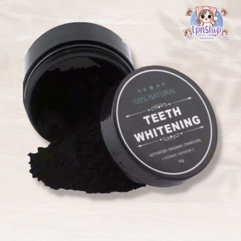 TEETH WHITENING ACTIVATED CHARCOAL POWDER / CHARCOAL BUBUK GIGI