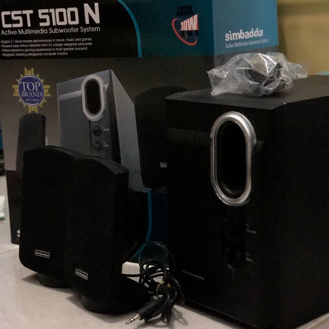 Speaker Simbadda Active Multimedia Subwoofer System CST 5100 N