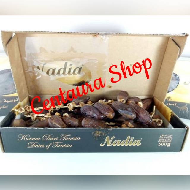 

Kurma Tunisia Nadia Asli Kwalitas Premium 500gr