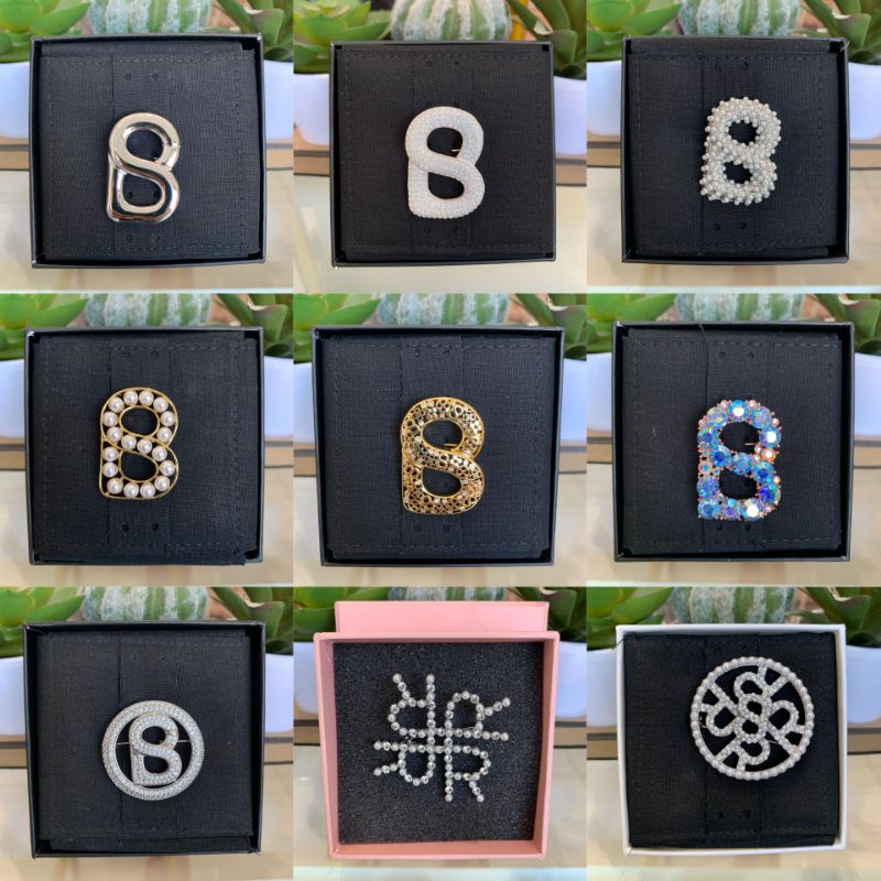 Buttonscarves & Ria Miranda Brooch, BRACELLET NEW/BARU ORIGINAL