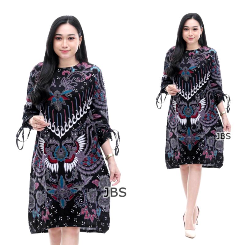 Batik Couple New Seragam | Batik Couple Modern | Baju Batik Couple | Batik Tunik Couple | Batik Couple Panjang M L XL XXL JUMBO Emhabatik-H.TUNIK