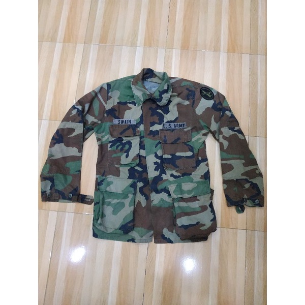 Jacket Woodland Camouflage M65