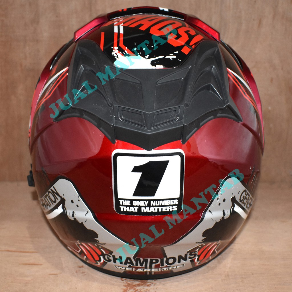 Helm Double Visor l Helm Motor ARL Hight Quality Original ARL Standart SNI Dewasa Kaca Bening 09 Multicolor All Size Murah