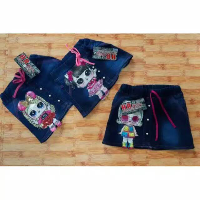 COD Rok jeans LOL LED (1) size 1-11 th