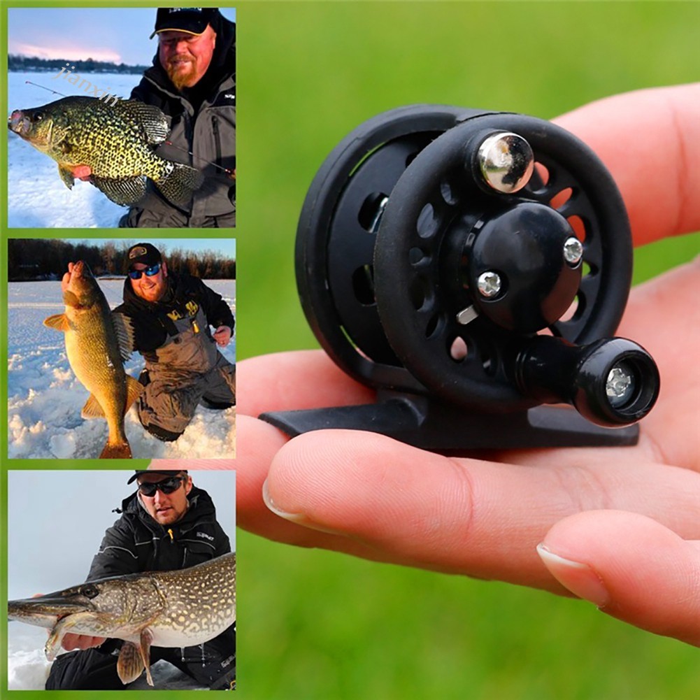 [Jianxin] 1Pc Outdoor Ice Fly Raft Fishing Accessories Plastic Reel ST 40 50 60 Wheel