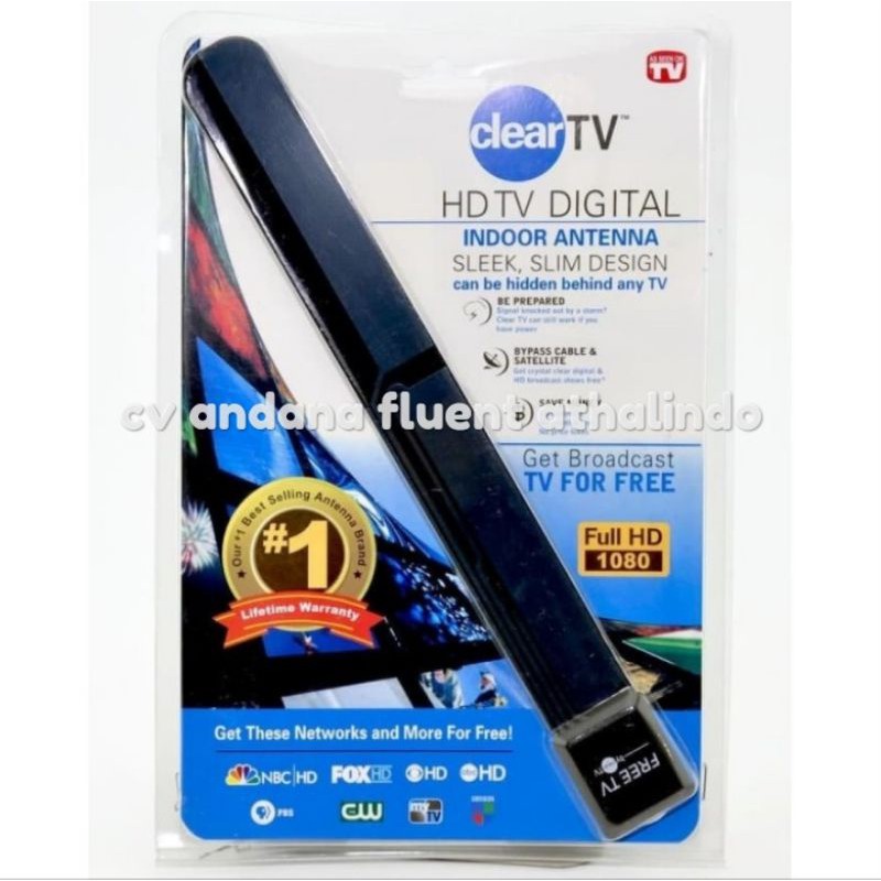 antena indoor digital clear tv key hdtv