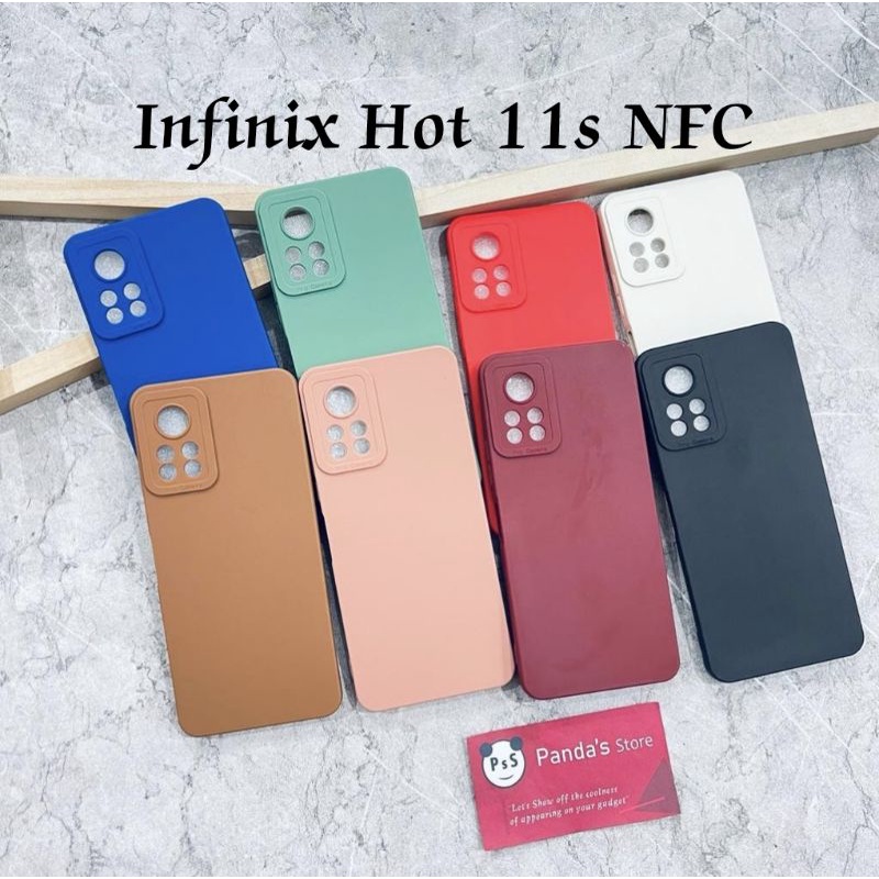 Softcase Pro Camera Infinix Hot 11s NFC Candy Case Full Color 3D Silikon TPU