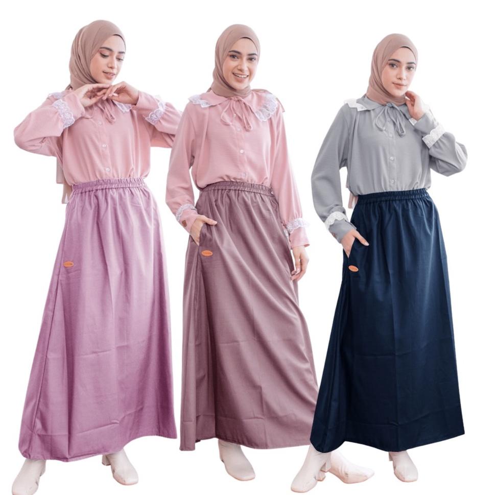 PSE.26Au22c ◦ Ricis by khayra- Basic Skirt (Hanya Rok)