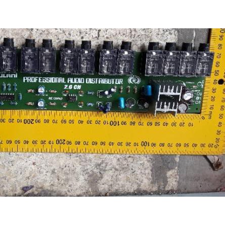❈ Kit audio distributor rakitan sound system audio elektronik ✪
