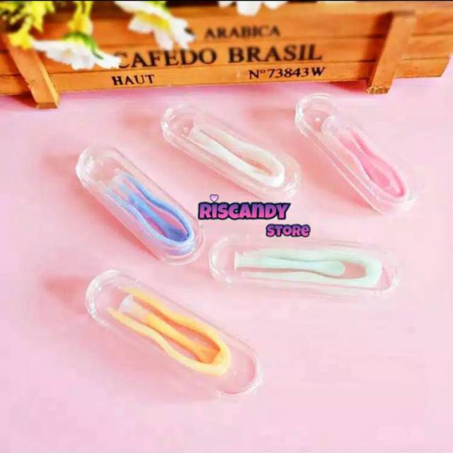 Pinset softlens / alat pasang softlens / penjepit softlens