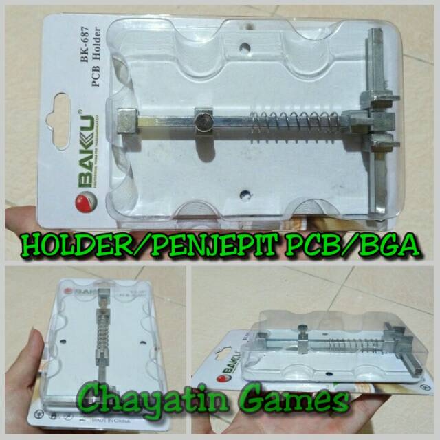 PENJEPIT PCB / PCB HOLDER / BGA HOLDER BAKKU ( BARANG SESUAI DENGAN FOTO )