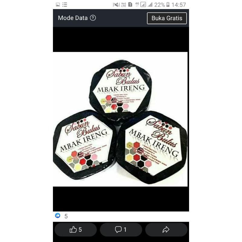 sabun bulus mbak ireng