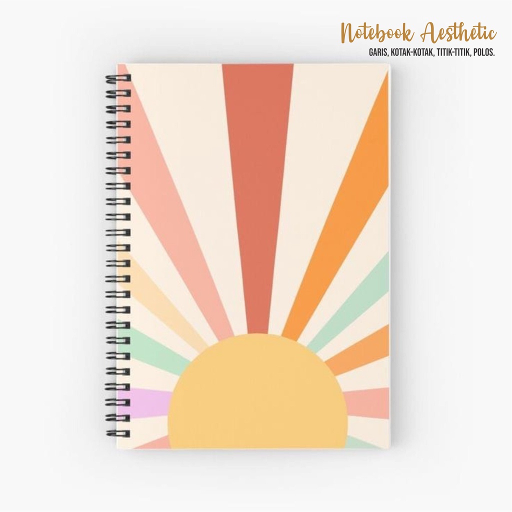 

Notebook Aesthetic | Ready Cover | A5 | 100 Page