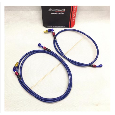 Selang Rem Set KTC Racing Moto 1 Aeromotive NMax 155 Non Abs PCX 150 Nmax 155 Non Abs KTC Racing Brake Hose Set