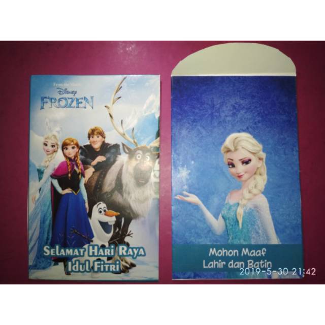 

Amplop Lebaran Frozen
