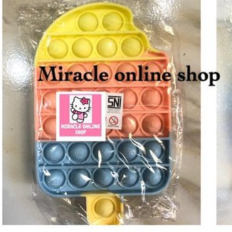 POP IT FIDGET PUSH UP POP ITS ROUND BUBBLE STRESS RELIEF BUBBLE SENSORY POP IT TERMURAH-POP IT LOLIPOP