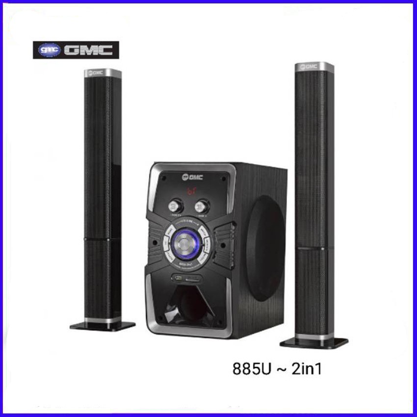 SPEAKER AKTIF GMC 885U BLUETOOTH 2 IN 1 SPEKER PANJANG SOUNDBARR