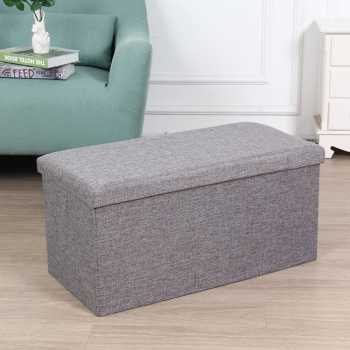 Sofa Box Tempat Duduk Penyimpanan Serbaguna Container Barang Organizer Rumah