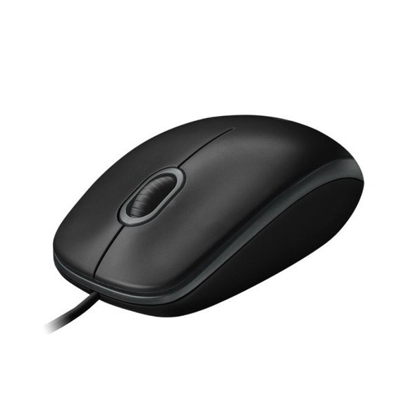 Logitech B100 Optical Mouse USB - Black