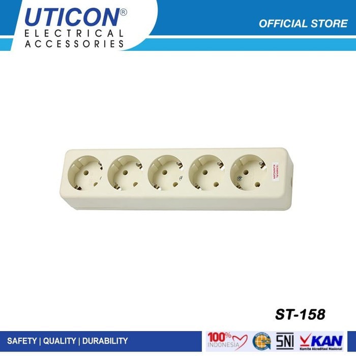 Stopkontak Uticon 5 Lubang
