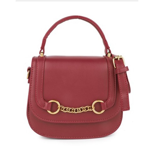London Berry by HUER Lapy Satchel Bag