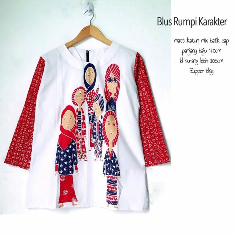 Blus Rumpi Karakter Bu Tedjo