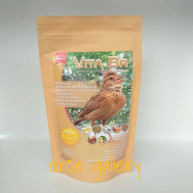 Pakan Burung Herbal Vita BR khusus Branjangan